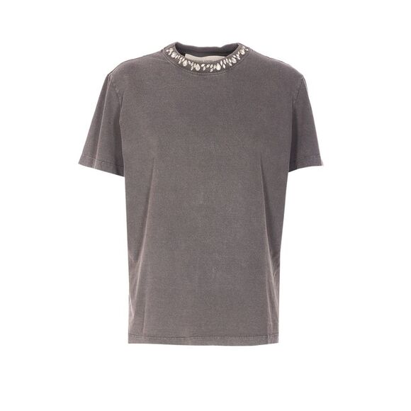 GOLDEN GOOSE Sweaters - Golden Goose Women Crystals T-Shirt